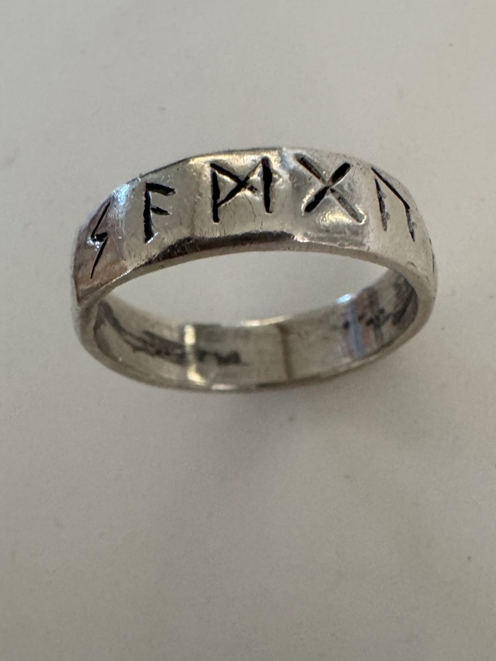 Silver Rune Ring